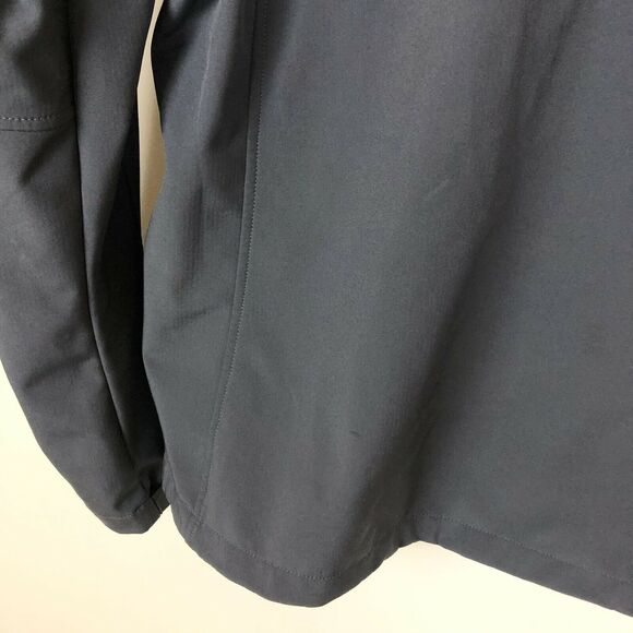 Koppen Gray Soft Shell Pink Zipper Jacket Women's Size Small - Picture 8 of 8